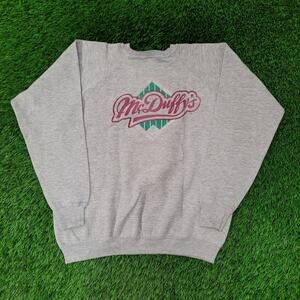 Vintage 80s Mc-Duffys Sweatshirt Womens XL 22x23 Boxy